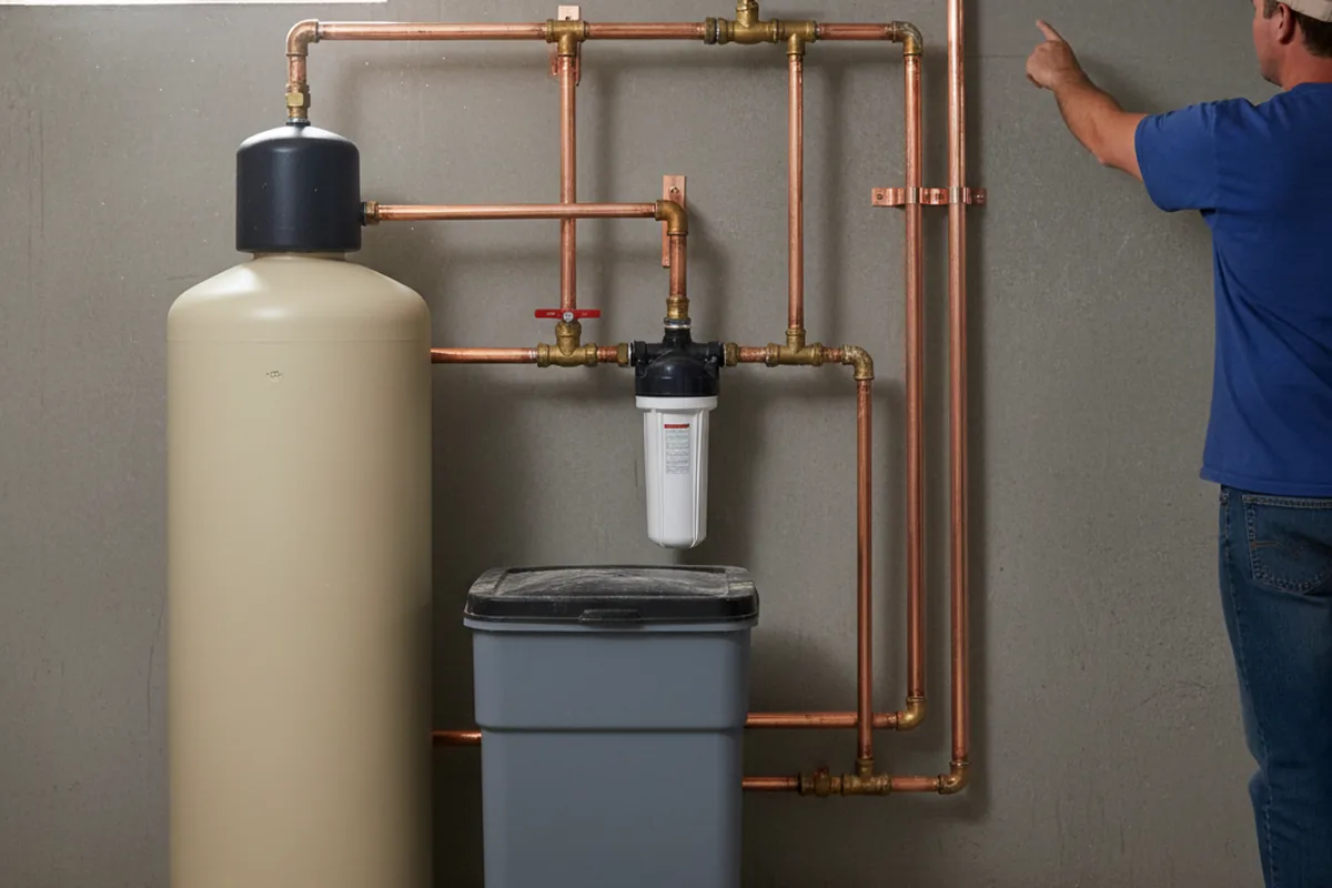 Whole-house water treatment system installed in Hopkins